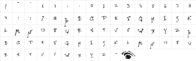 Skirt And Trousers Regular  glyph index