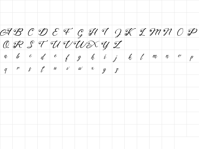 akayla Personal Use Only Regular  glyph index