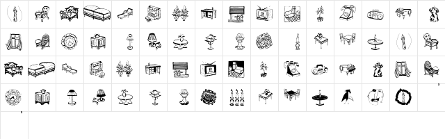 TheIkeaUniform Regular  glyph index