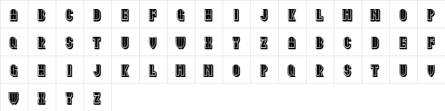 Idiotism Regular  glyph index