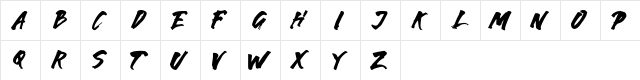 Karam Karam  glyph index