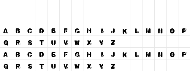 Jocky's Choice Regular  glyph index