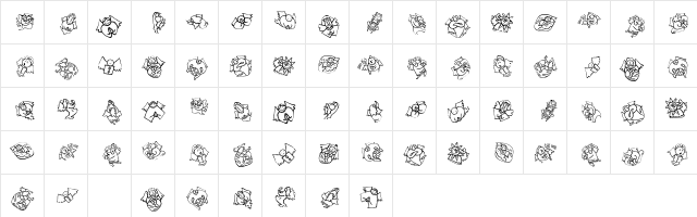 HallelujaEngeland Medium  glyph index