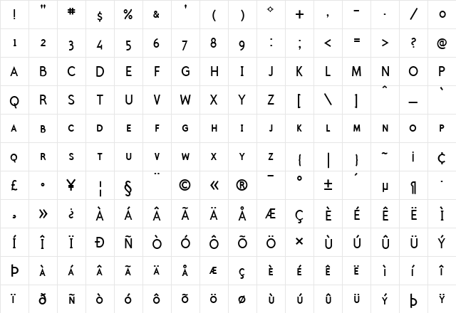 Polymer Caps-Medium Medium  glyph index