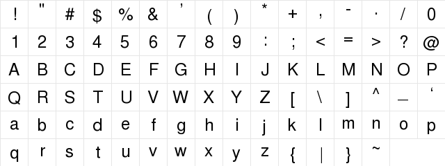 Gargi-1.3 1.3  glyph index
