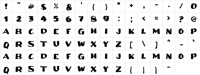 a Akuilah Regular  glyph index
