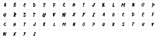 Mana Regular  glyph index