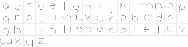 radiance Medium  glyph index