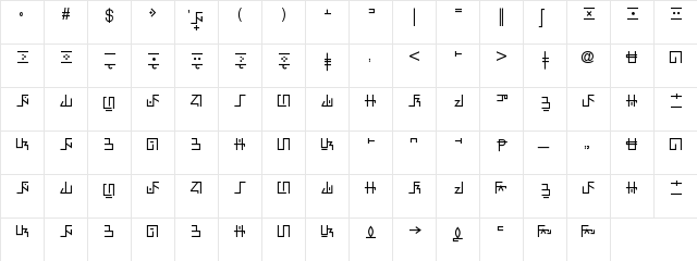 Unknown Baybayin Variant Regular  glyph index