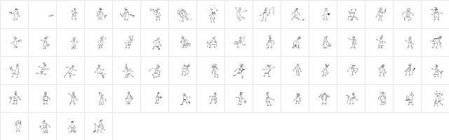 LinotypeMonday Devils Regular  glyph index