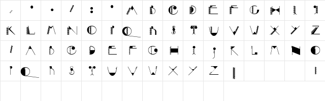 MightySpecial Normal  glyph index