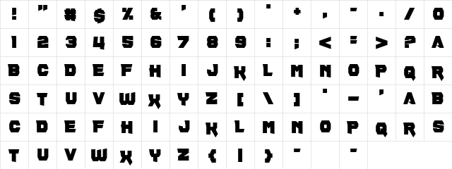 Pill Anthropic Regular  glyph index