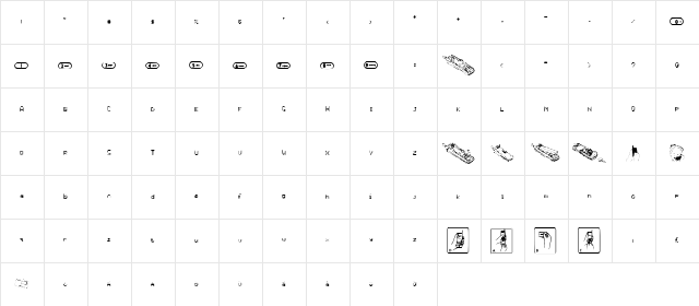 A Mobile Life Pling..Plong  glyph index