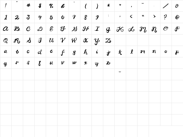 2Peas Ringlet 2Peas Ringlet  glyph index