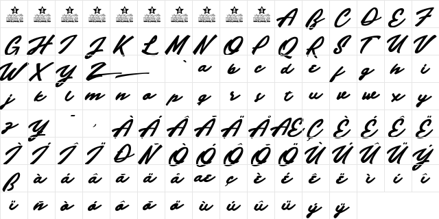 Indian Strength Personal Use Regular  glyph index