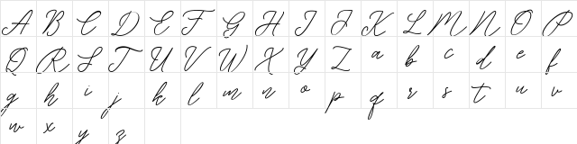 Sometime Regular  glyph index