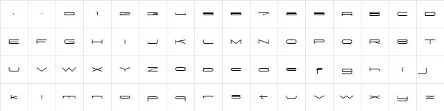 Madeleine Madeleine  glyph index