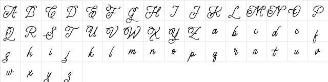 Leightonz FREE Regular  glyph index