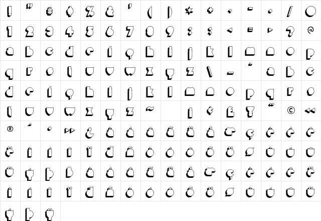 Misirlou Day  glyph index