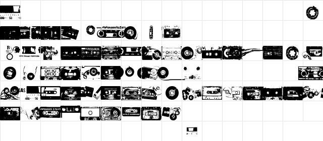 CKAS Regular  glyph index