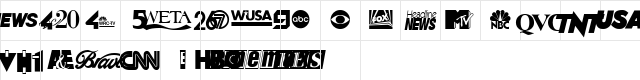 CableDingbats regular  glyph index