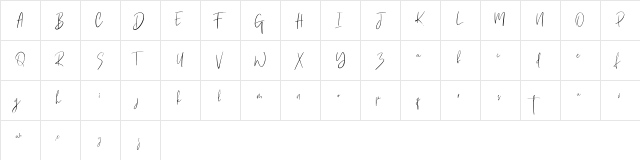 Lovas Free Regular  glyph index