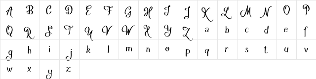 Hakyt Demo  glyph index