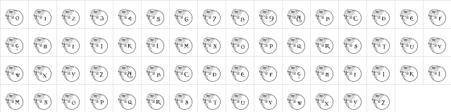 pf_xmas_flower1 Regular  glyph index