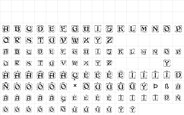 FZ BORDERS 11 Normal  glyph index
