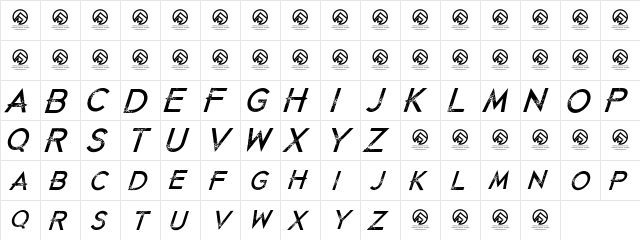 Just Die Already Italic  glyph index