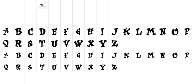 KurtRussell Regular  glyph index