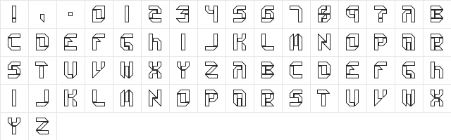 Collective O BRK Regular  glyph index
