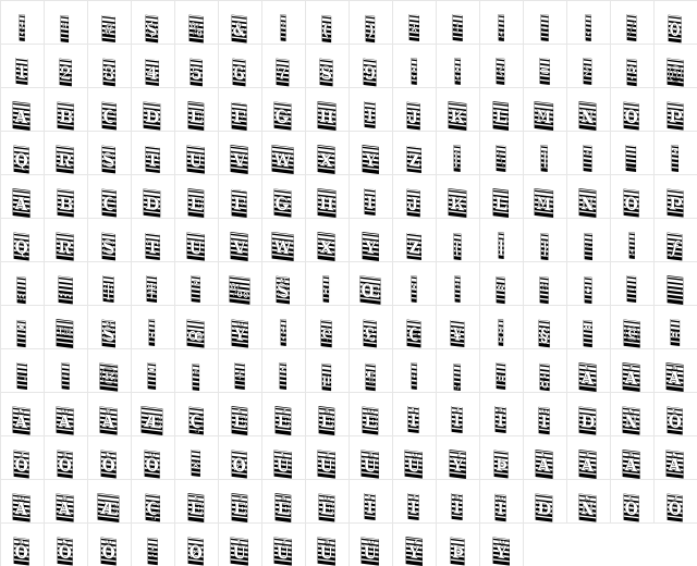 a_TrianglerCmMrDn Regular  glyph index