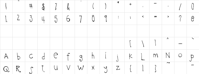 2peas job interview Regular  glyph index