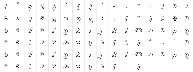 Metroplex Shadow Shadow  glyph index