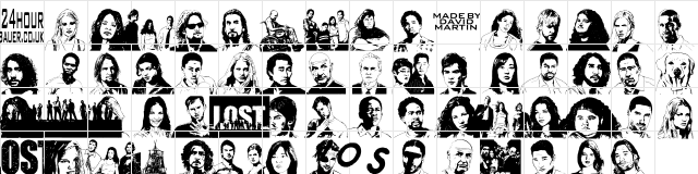 Lost Forever Regular  glyph index