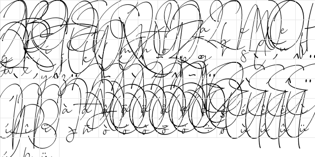 Baltimore Regular Regular  glyph index