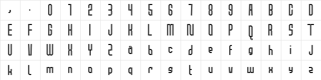 Humayun Ahmed Regular  glyph index
