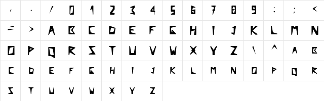 ArcticExplorer Regular  glyph index