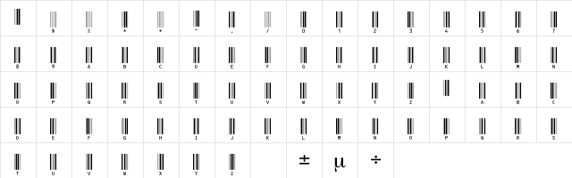 C39HrP36DmTt Normal  glyph index