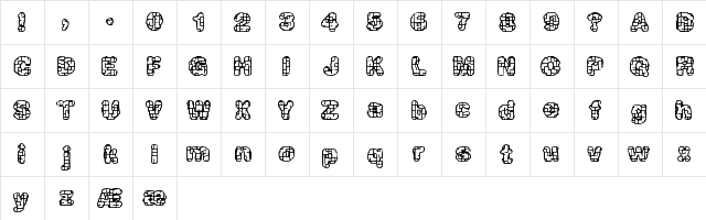 Katalyst active BRK Regular  glyph index