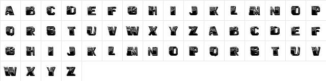 Begriff Regular  glyph index