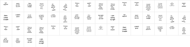 KR Babiez Regular  glyph index