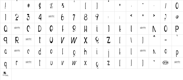 Galaxative tower Regular  glyph index