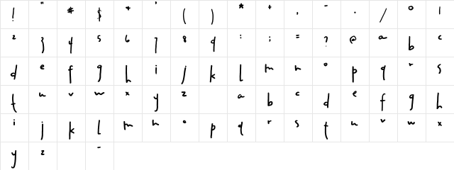 2Peas Cookie Dough 2Peas Cookie Dough  glyph index