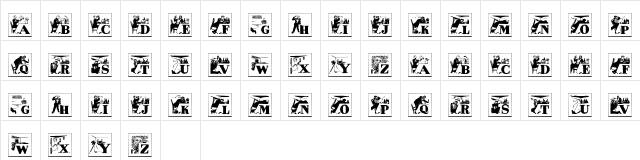 AlkoInitialsFramed Regular  glyph index