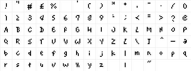 04bit-13 13  glyph index