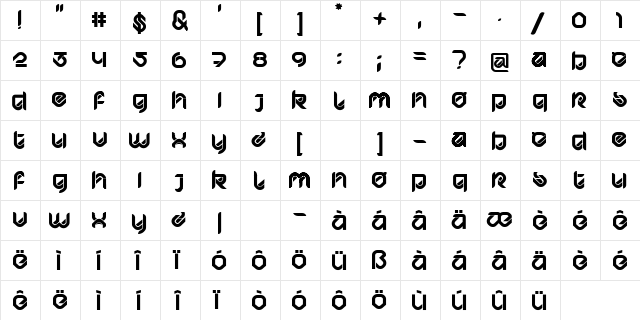 HYPD BD Bardust Remix HYPD BD Bardust Remix  glyph index