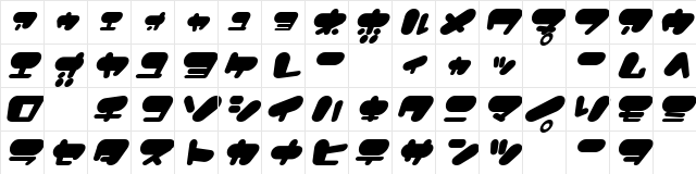 FatManLite Regular  glyph index
