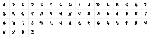 Sikz Tm Burner Public Style  glyph index
